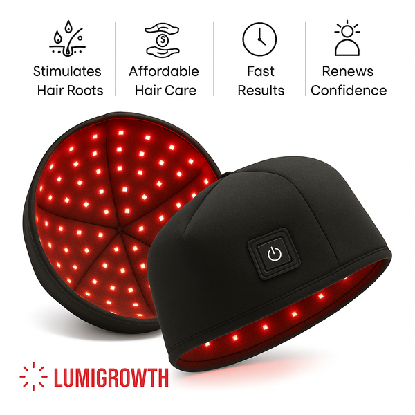 FDA Approved HairRevive Red Light Therapy Hat - LumiGrowth